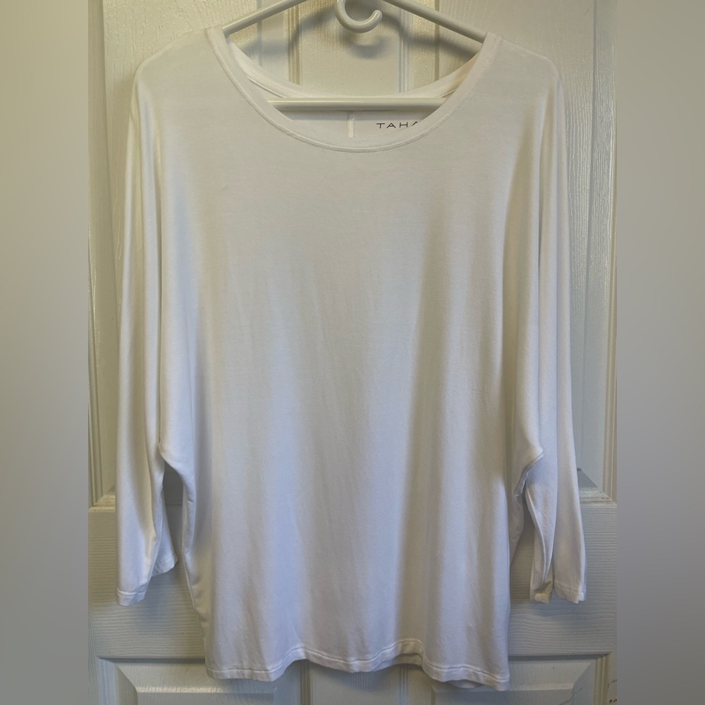 Ivory 3/4 Dolman Sleeve Top